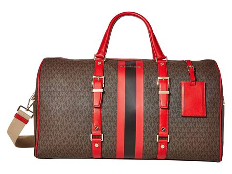 michael kors womens duffle bag|Michael Kors travel suitcase.